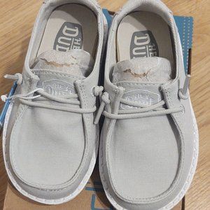 HEY Dude Wendy Toddler Slub Canvas
